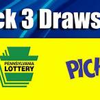 pick 3 evening lottery